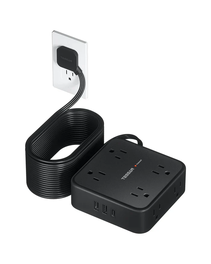 TESSAN Surge Protector Power Strip with 8 AC Outlets, 3 USB(1 USB C) - Image 15